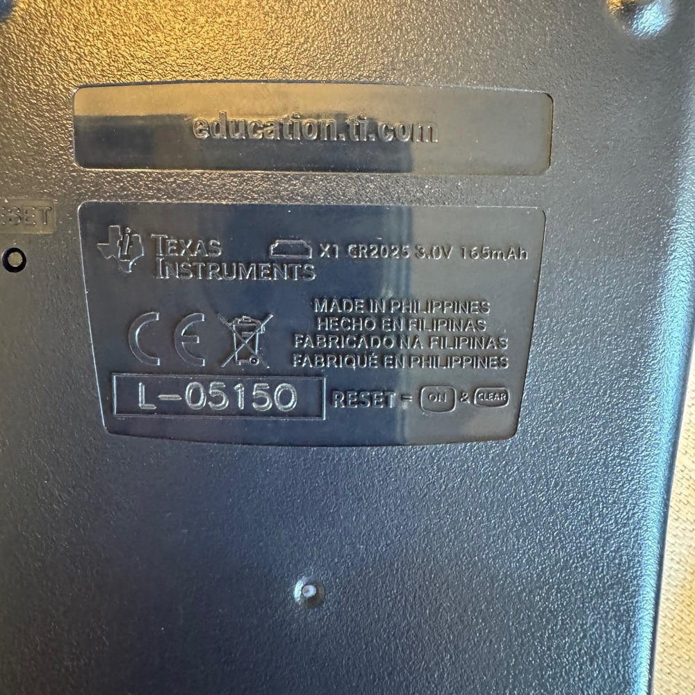Texas Instruments TI-30X IIS Scientific Calculator Black Gray Solar Works - Picture 4 of 4
